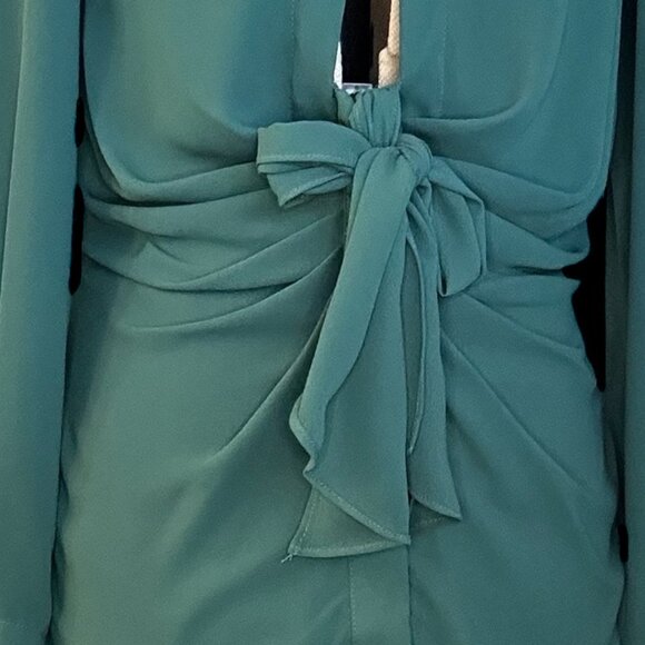 Deep vneck shirt dress (NWT) - Picture 7 of 11